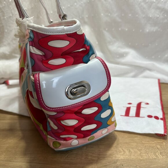 Isabella Fiori Geo Printed Diaper Bag - Picture 4 of 6